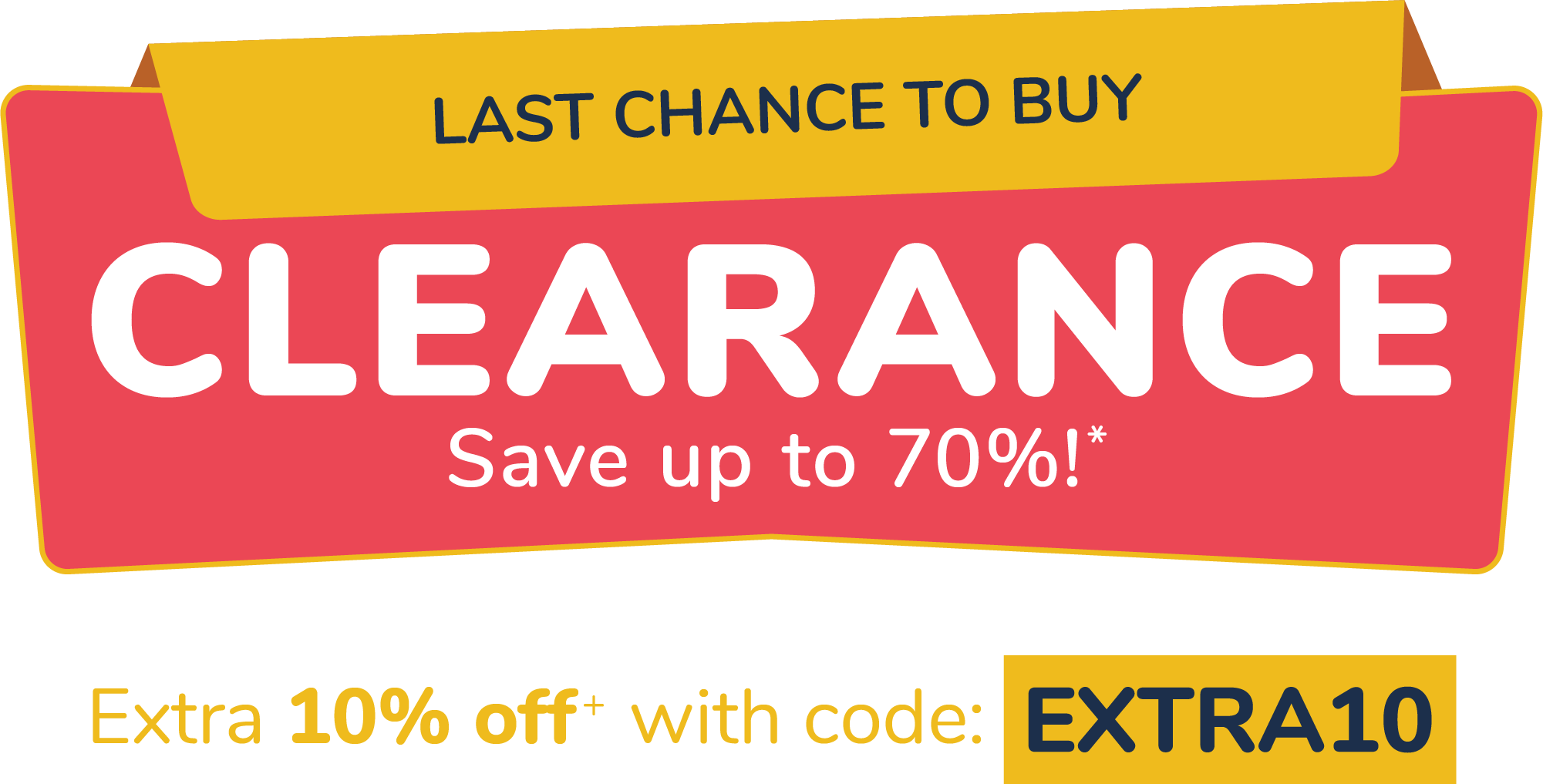 Clearance - Last chance to buy